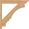 Ekena Millwork Balboa Smooth Traditional Outlooker, Western Red Cedar, 5 1/2"W x 30"D x 30"H OUT06X30X30BOA01SWR - alternate 2